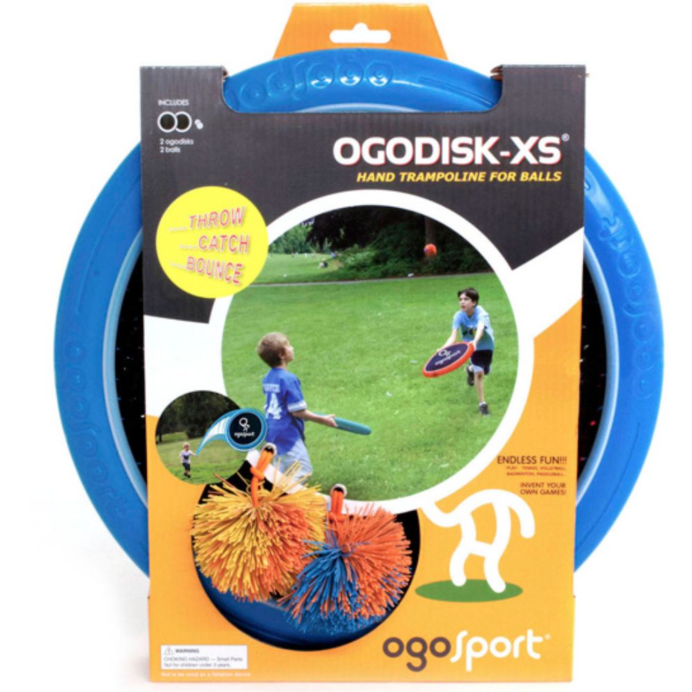 DE 6 AÑOS A MÁS

Este set combina los juegos favoritos de los niños. Incluye dos pelotas que permiten que los niños incrementen el nivel de dificultad del juego.

Contenido:

• 02 discos trampolines de 12” en color azul y naranja.

• 02 pelotas OgoSoft.

Materiales:

• Plástico, nylon- Spandex y jebe

 

