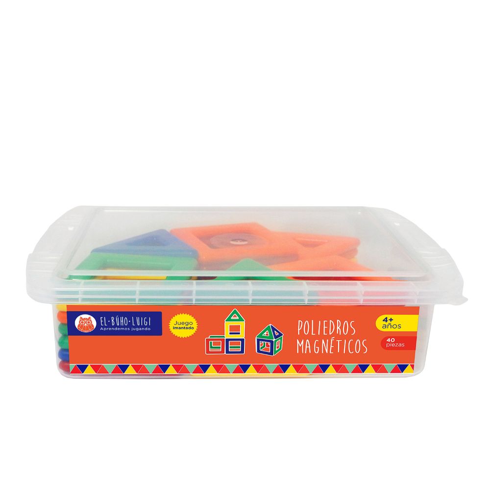 DE 4 AÑOS A MÁS

Es un material didáctico interactivo que contribuye al aprendizaje de colores, figuras y cuerpos geométricos, además estimula el desarrollo de la imaginación y la creatividad.

Contenido:

• 40 piezas

• 01 instructivo


