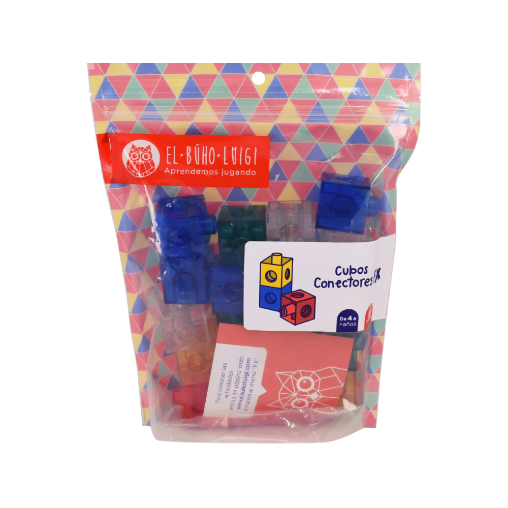 DE 4 AÑOS A MÁS

Es un material didáctico interactivo que permite a los niños realizar comparaciones de altura, medir sus construcciones y resolver situaciones que impliquen agregar y quitar desarrollando su pensamiento lógico.

Contenido:

• 20 cubos

• 01 instructivo




