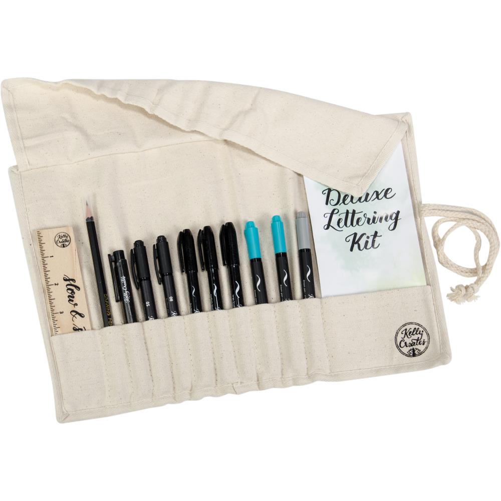 El Delux Letting Kit 

 

Incluye

13 brushes esenciales 

Ideal para principiantes y avanzados en lettering. 

Vienen con diferentes grosor de pluma. 

 

 

 

       
