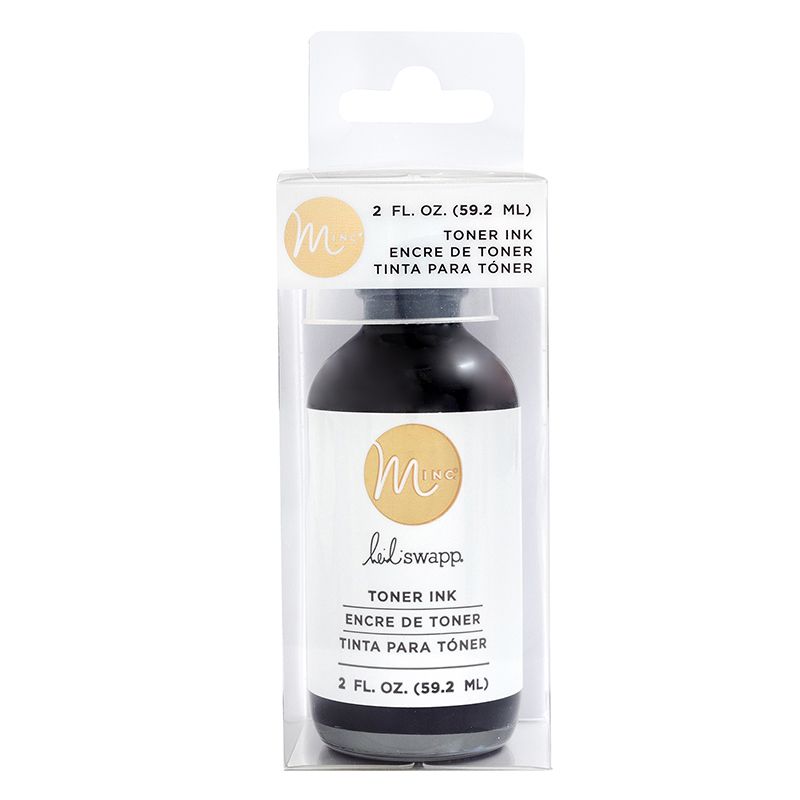  

 Tinta Tóner para Sellos 

Este sorprendente producto está diseñado para que puedas usar tus sellos y láminas favoritas junto con esta tinta de tóner Heidi Swapp especializada para obtener tus hermosos diseños 

No toxico 

Contenido: 2 onz 

Equipo Scrapyart 

 

 
