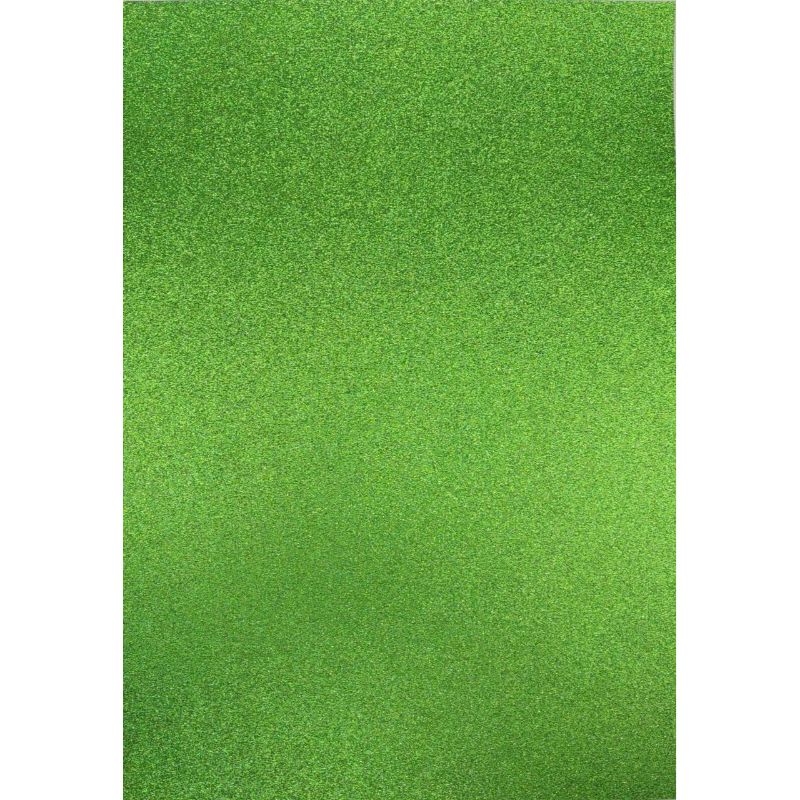 Cartulina Con Glitter Verde Claro pack x 5 unidad 

Medidas : 24 cm x 35 cm
