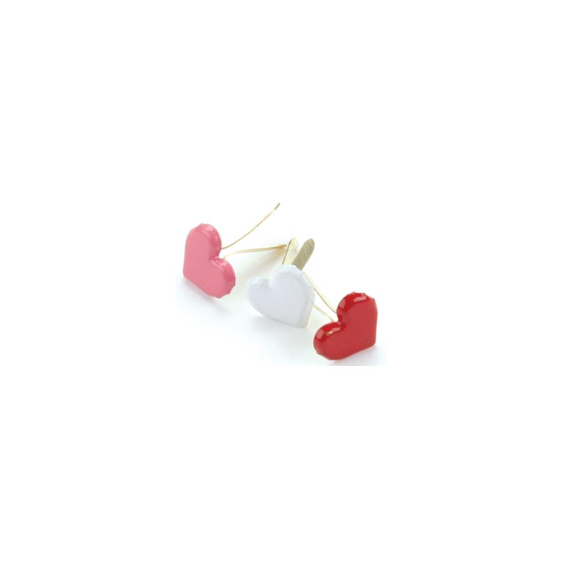 Brads de metal decorativos, especiales para tus proyectos de scrapbooking y otras manualidades.
