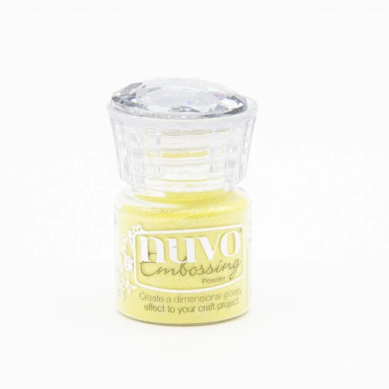 Los polvos de relieve Nuvo son una forma sencilla de añadir profundidad a sus proyectos, llevándolos al siguiente nivel con un acabado dimensional brillante. La gama incluye cuatro Glitters texturizados, con 22ml dentro de cada bote.
