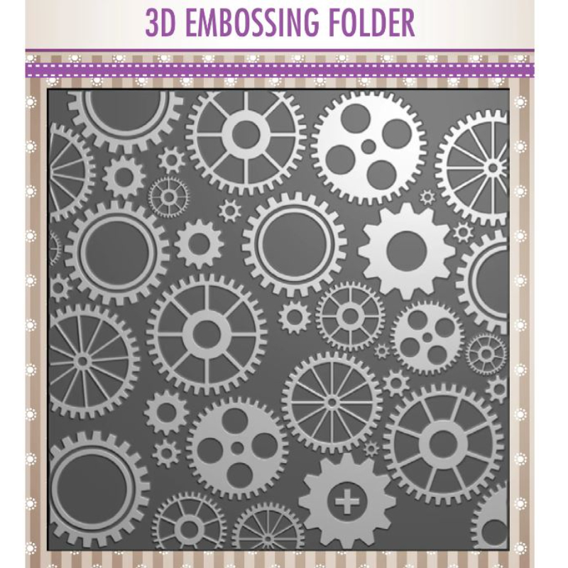 Folder de embossing 3D, es excelente para agregar textura a tarjetas hechas a mano, etiquetas de regalo, páginas de álbumes de recortes y más. Para usarla con todas las principales máquinas troqueladoras.

Tamaño : 15 X 15 cm
