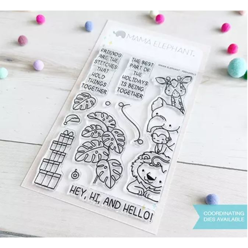 Coleccion de sellos de silicona de excelente calidad, ideales para colorear y realzar tus proyectos de tarjetería, scrapbooking y otras manualidades. Garantizan durabilidad y excelente estampado.
