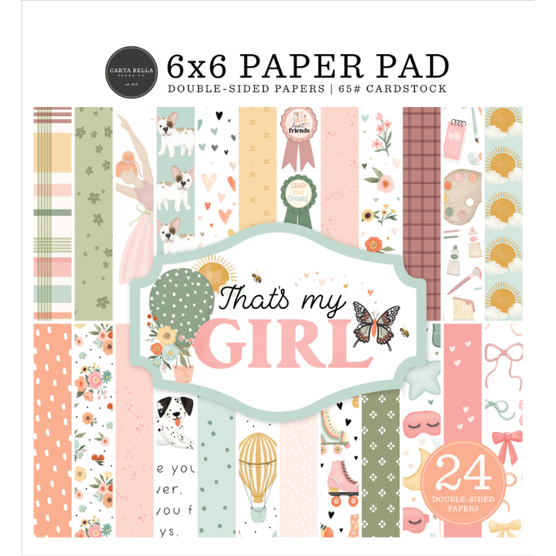 Este block de cartulinas cuenta con 24 hojas de papel de doble cara. Presenta los mismos diseños que los papeles de 12&quot; x 12&quot;, solo que en una versión más pequeña. Se puede usar en tarjetas, páginas de álbumes de recortes y álbumes de fotos, etiquetas, diarios, planificadores y otros proyectos de elaboración de papel y medios mixtos. Este papel no contiene ácido ni lignina. 

medidas: 15 cm x 15 cm
