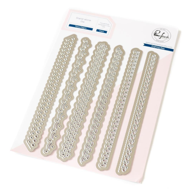 Troquel de excelente calidad y durabilidad. Ideal para tus trabajos de scrapbooking, tarjeteria, albumes de recortes entre otros.

