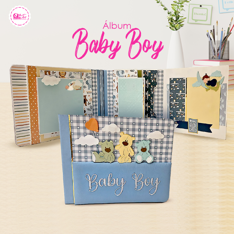 Album &quot;BABY BOY&quot; (Kit Hazlo tu mismo)

Aprenderan a realizar un álbum con diferentes técnicas:  

 -Forrado en lino y bordado.

- Album con 4 estructuras diferentes .

-Dimensión del álbum: 24 x 20cm

-Capacid 45 Fotos 

Incluye los materiales para su elaboración en nuestro taller de scrapbook (martes, jueves y sábados)  dictado por la profesora Lucy Garcia Chavez.

Consulta: 982878609
