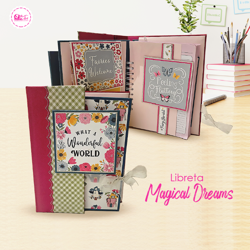 Libreta  MAGICAL DREAMS (Hazlo Tu Mismo)

Aprenderan a realizar una libreta anillada con diferentes técnicas:  

-Forrado en lino con lomo y anillado escondido

-Dimensión del álbum: 23 x 18.5cm

-100 hojas

Incluye los materiales para su elaboración en nuestro taller de scrapbook (martes, jueves y sábados) dictado por la profesora Lucy Garcia Chavez.

Consulta: 982878609
