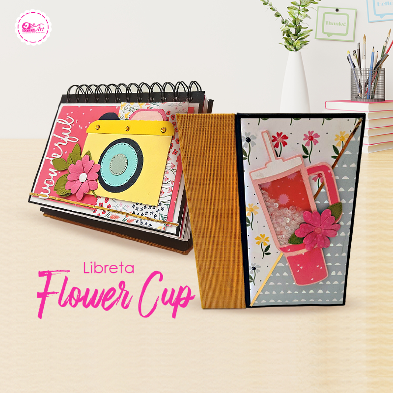 Libreta &quot;FLOWER CUP&quot; (Kit Hazlo tu mismo)

Aprenderan a realizar una libreta anillada con diferentes técnicas:  

 - Forrada en lino con lomo y anillado escondido.

-Dimensión de la libreta: 17 x 14 cm

- 60 hojas

Incluye los materiales para su elaboración en nuestro taller de scrapbook (martes, jueves y sábados) dictado por la profesora Lucy Garcia Chavez.

Consulta: 982878609
