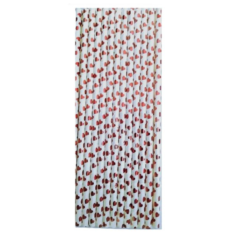 Sorbete de Papel con Corazones Rojo metálicos

Cantidad : 100 unidades
