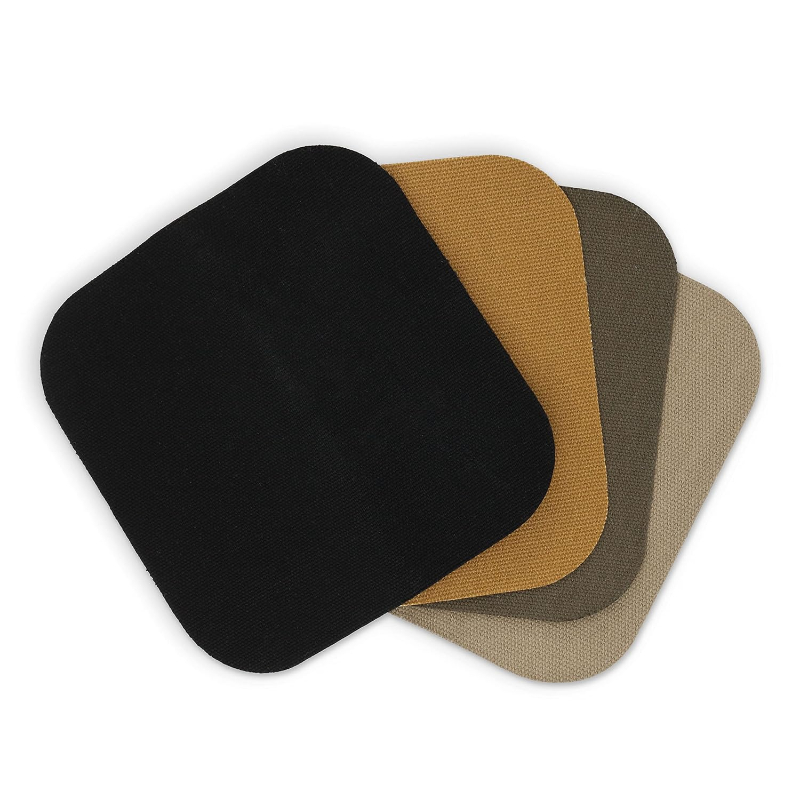 Parches termoadhesivos para ropa resistente. Úselos para reparar desgarros, zonas desgastadas y agujeros.
Descripción para el consumidor
Estos parches son para usarlos con plancha, ideales para remendar, reforzar y decorar. Cada paquete contiene cuatro parches de 12,7 x 12,7 cm: en cuatro colores: negro, marrón, canela y marta cibelina. Contiene instrucciones
