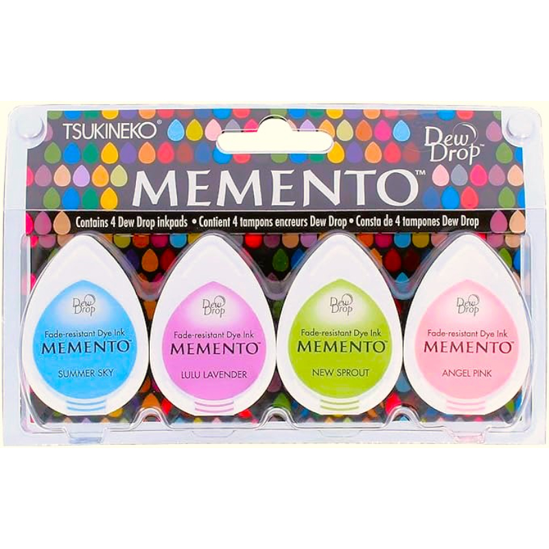 Set 4 Tampones Memento 

Memento Dew Drop es una tinta con las siguientes características:
- Secador rápido
- Libre de ácido y resistente a los rayos UV.
- Alta densidad de pigmentos

Estas tintas tienen múltiples usos. Podemos usarlas con sellos, con esponjas para crear texturas o acabados en papeles, y sirven para trabajar con papel, cartón, madera o tela en actividades de tarjetería o scrapbooking.

medidas: 3 cm x 4.5 cm (cada una)

Equipo ScrapyArt.

 

 
