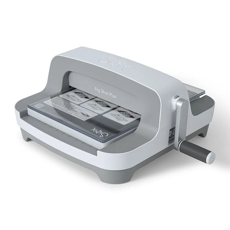 Este nuevo modelo Plus tiene un ancho de boca más grande para troqueles hasta tamaño A4

 

Incluye: 1 máquina de troquelado Big Shot Plus, 1 plataforma, 1 adaptador A, 1 adaptador B y 1 par de almohadillas de corte.
