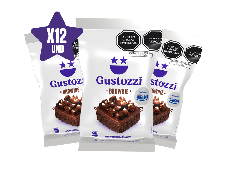 Brownie Nestlé Sublime x12
