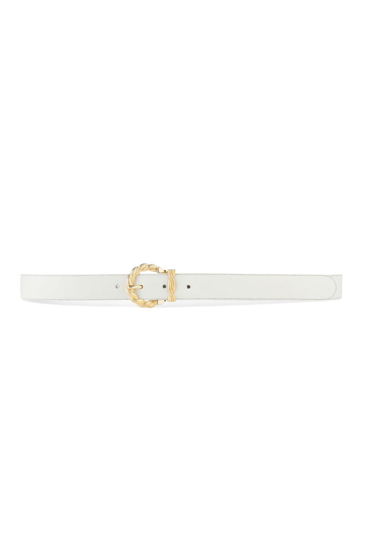 Blanco y dorado, una combinación elegante y un must have en el clóset. El nuevo cinturón String Papyrus es el detalle que debes incluir para elevar tus outfits.
